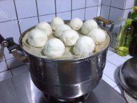 自己做的蒸豆包做法图解12)