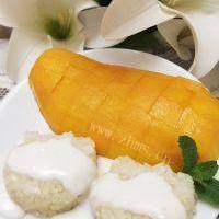 泰式芒果糯米椰浆饭的做法图解五