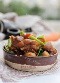 食欲满满的胡萝卜焖羊肉