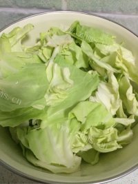 家常菜手撕包菜做法图解1)