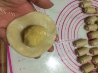 甜甜的绿豆酥做法图解15)