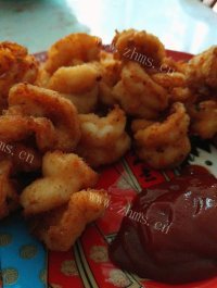 美味的炸虾仁