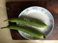 清淡的丝瓜炒蛋做法图解1)