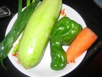 迷人的清炒西葫芦做法图解1)