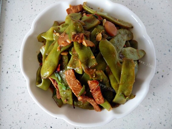 色香味俱全的炖豆角
