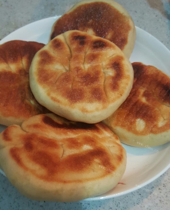 自制发面肉饼