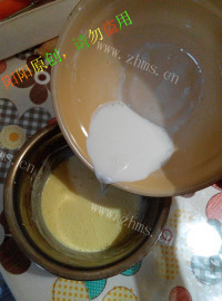 自制轻乳酪蛋糕做法图解8)