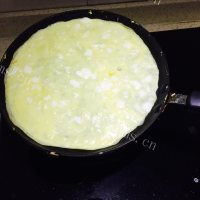 美味的蛋包饭做法图解4)
