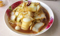 家常菜糖醋白菜