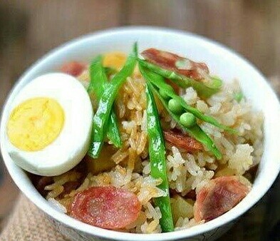 可口的焖饭