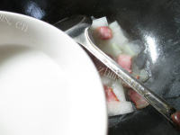 家常腊肉烩冬瓜的做法图解九