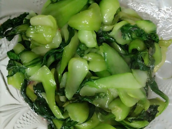 回味无穷的炒油菜
