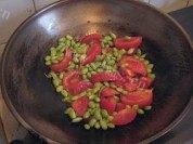 美味的番茄肉片汤做法图解4)