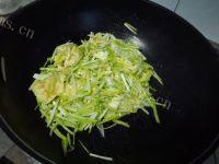 自制蒜黄炒鸡蛋