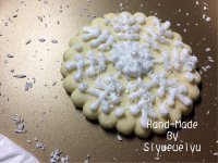 美味的圣诞糖霜雪花曲奇做法图解17)