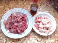 五味俱全的花菜烧肉做法图解1)