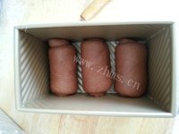 自制可可土司做法图解13)