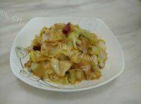家常菜炝炒圆白菜