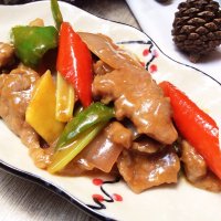 家常菜双椒牛肉