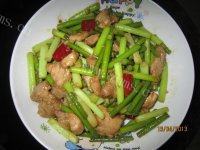 「首发」蒜苔炒肉片