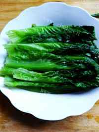 特下饭的蚝油生菜做法图解5)