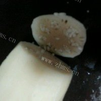 美味的红糖糯米藕做法图解3)