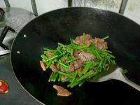 「DIY」蒜苔炒肉片做法图解5)