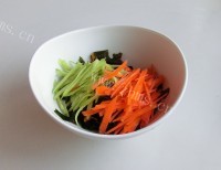 葱油裙带菜做法图解6)
