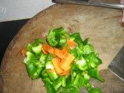 素炒豆腐泡做法图解2)