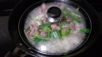 家常菜青椒炒肉片做法图解7)