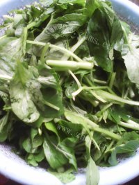 自制西红柿小白菜做法图解1)