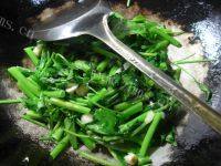 家常菜蒜香空心菜做法图解3)