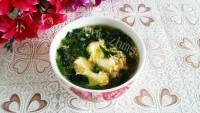 菠菜鸡蛋汤做法图解9)