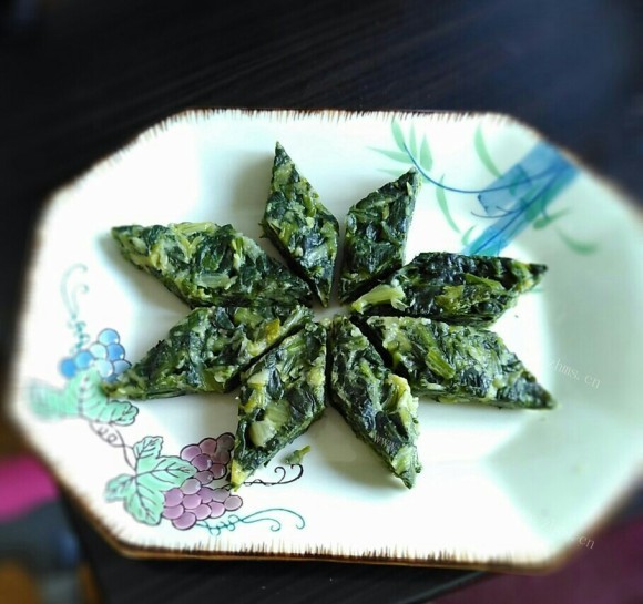 喷香的菠菜疙瘩