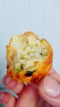 美味的糯米肉圆子