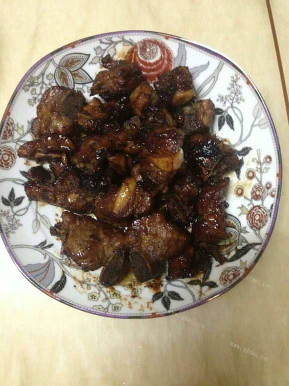 热腾腾的糖醋排骨