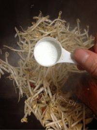 家常菜素炒豆芽