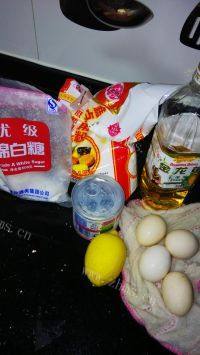 西式甜点炼奶棉花蛋糕做法图解1)