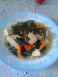 家常菜海带炖豆腐