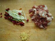 「绿色食物」蘑菇炒肉做法图解2)