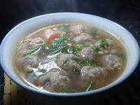 家常菜番茄肉丸汤