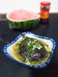美味的清蒸甲鱼