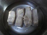 美味的百叶结烧肉做法图解2)