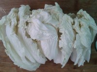 独特的糖醋白菜做法图解1)