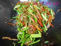「DIY美食」蒜苔炒肉
