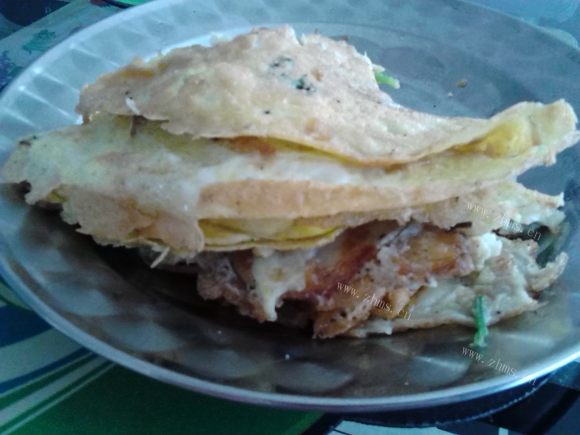 色香味浓的土豆鸡蛋饼
