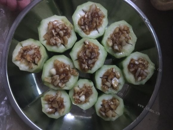 唇齿留香的蒜蓉蒸丝瓜