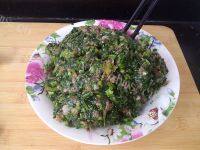 自制莴笋叶肉馅饺子做法图解9)