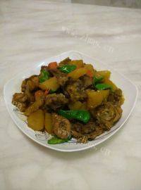 家常菜土豆烧鸡