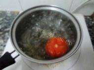 西红柿紫菜蛋汤做法图解1)